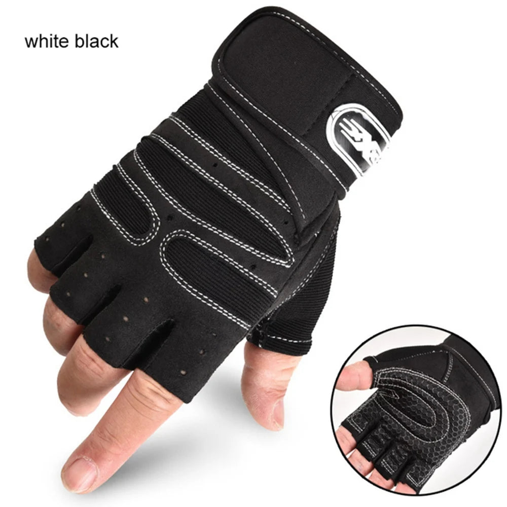 Weight Lifting Gloves With Wrist Wrap