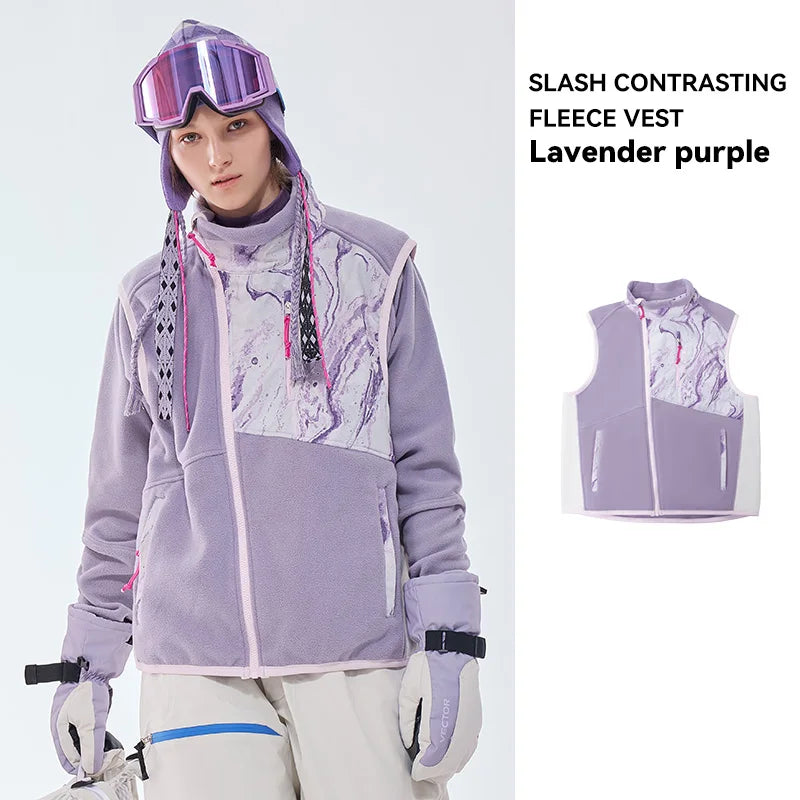 Fleece Vest - Versatile Outdoor & Hiking Mid Layer