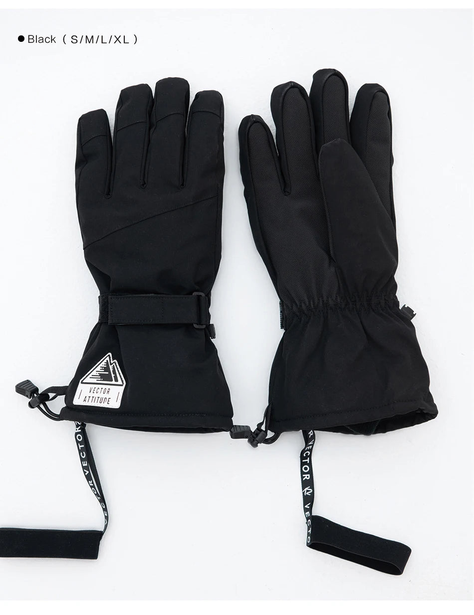 Ski Gloves - Waterproof & Windproof Winter Sports Essentials