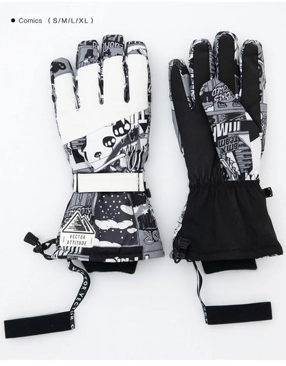 Ski Gloves - Waterproof & Windproof Winter Sports Essentials