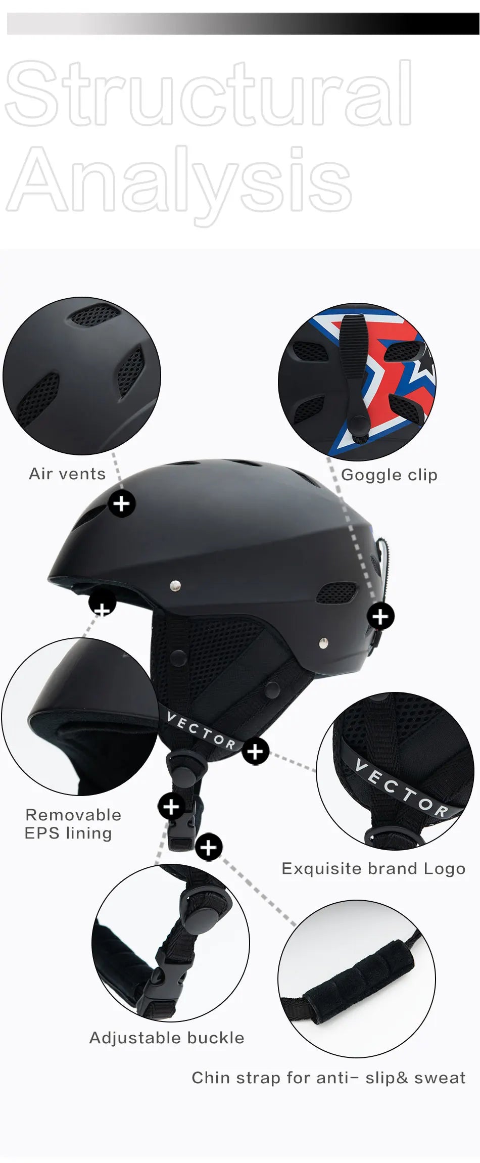 Ski Helmet - CE Certified & Unisex Winter Sports Protection