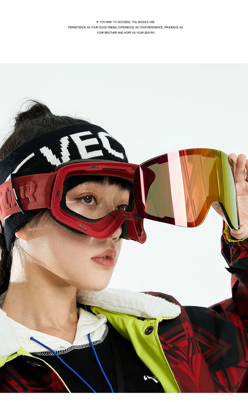 Ski Goggles - Anti-Fog UV400 Snowboard Eyewear