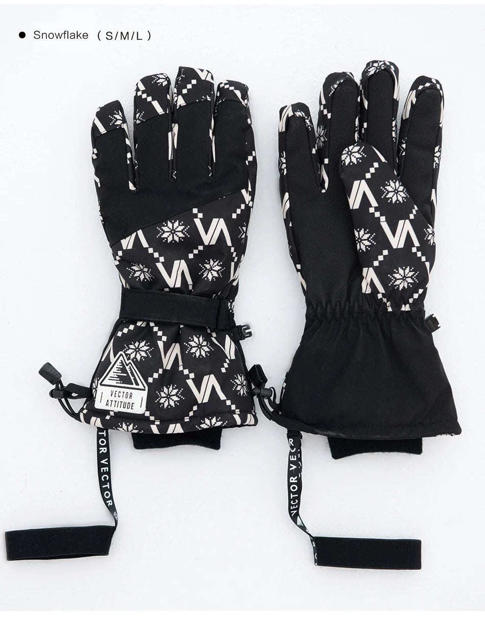 Ski Gloves - Waterproof & Windproof Winter Sports Essentials