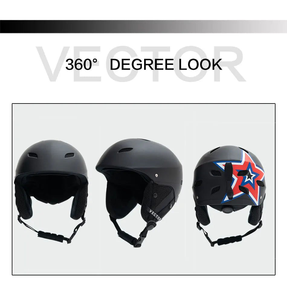 Ski Helmet - CE Certified & Unisex Winter Sports Protection