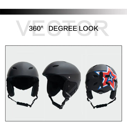 Ski Helmet - CE Certified & Unisex Winter Sports Protection