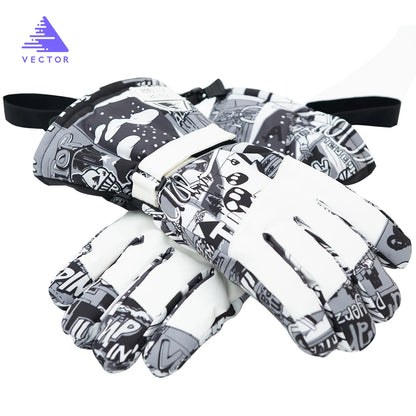 Ski Gloves - Waterproof & Windproof Winter Sports Essentials