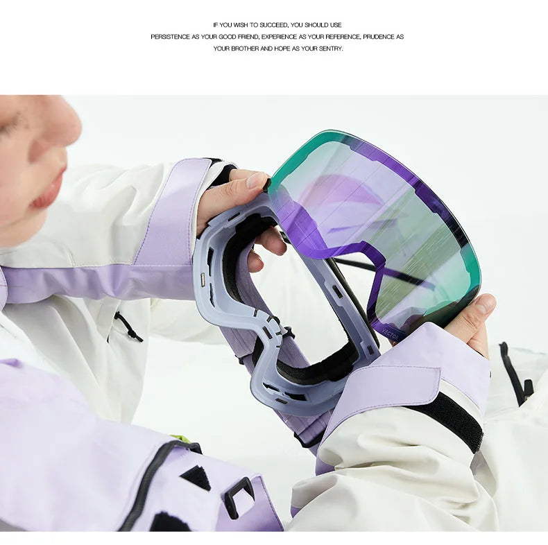 Ski Goggles - Anti-Fog UV400 Snowboard Eyewear