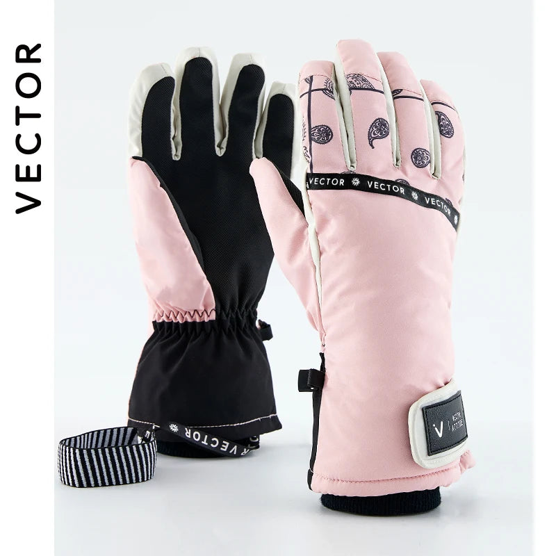 Ski Gloves - Waterproof & Thermal Snowboard Gloves
