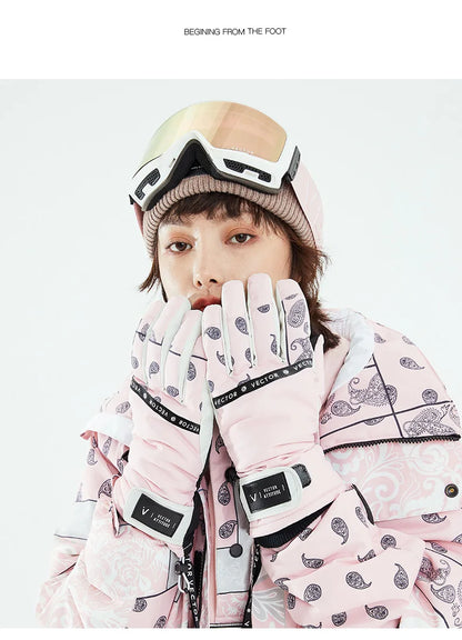 Ski Gloves - Waterproof & Thermal Snowboard Gloves