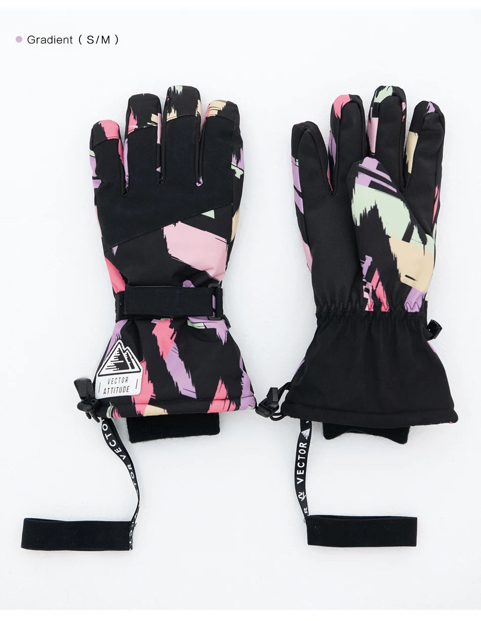 Ski Gloves - Waterproof & Windproof Winter Sports Essentials
