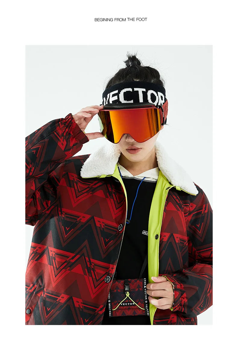 Ski Goggles - Anti-Fog UV400 Snowboard Eyewear