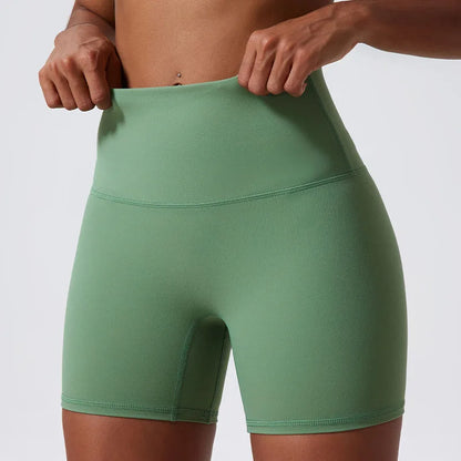 High Waist Yoga Shorts - Comfortable & Stylish Workout Gear