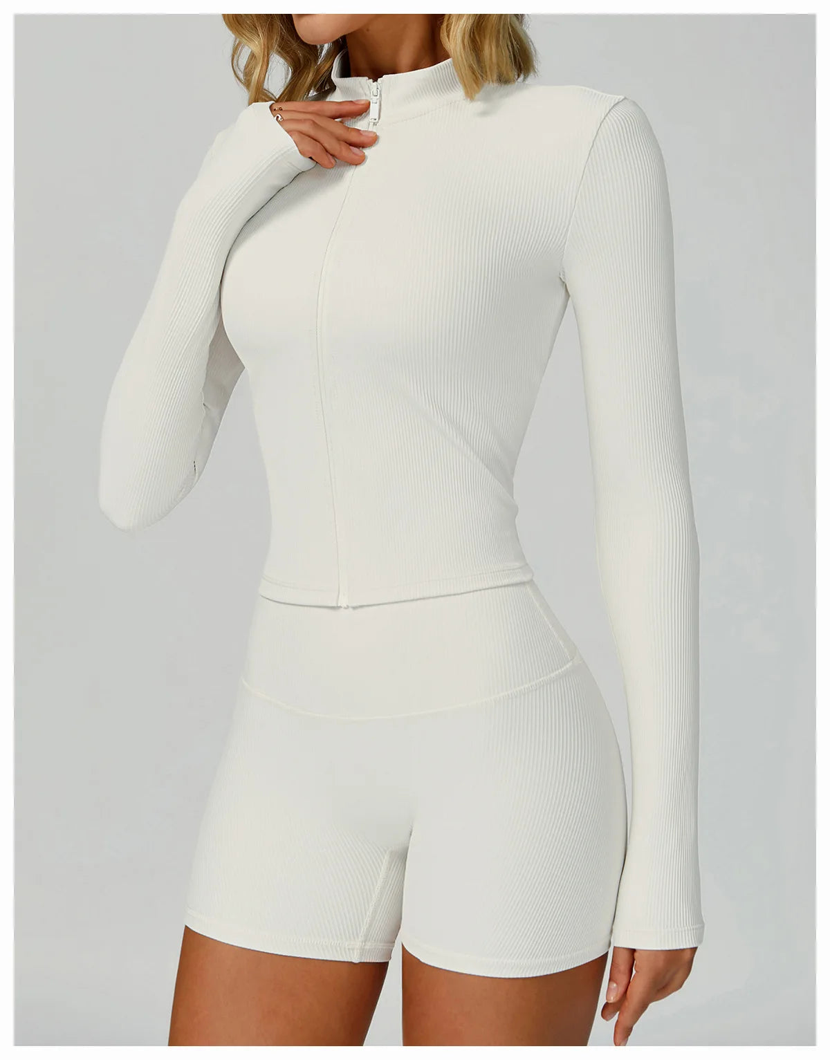 Yoga Jacket - Quick-Dry & Breathable Outdoor Workout Essential