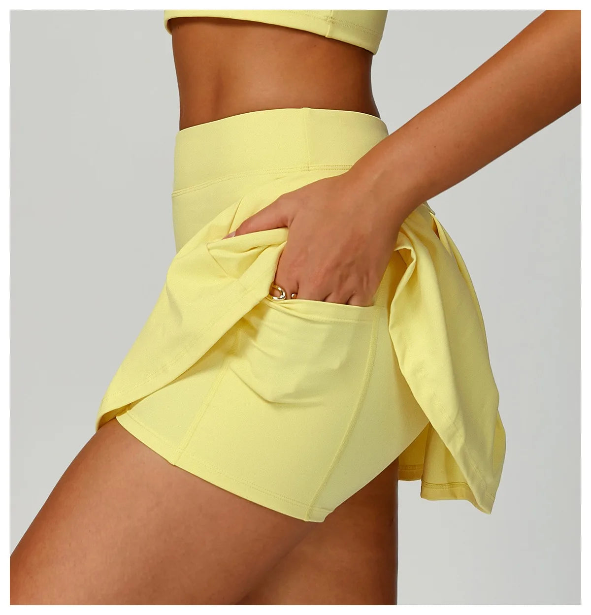 Tennis Skirt - Quick-Drying & Breathable Workout Skirt