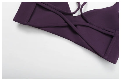 Breathable Sports Bra - Quick-Drying, Shockproof, Perfect for Fitness