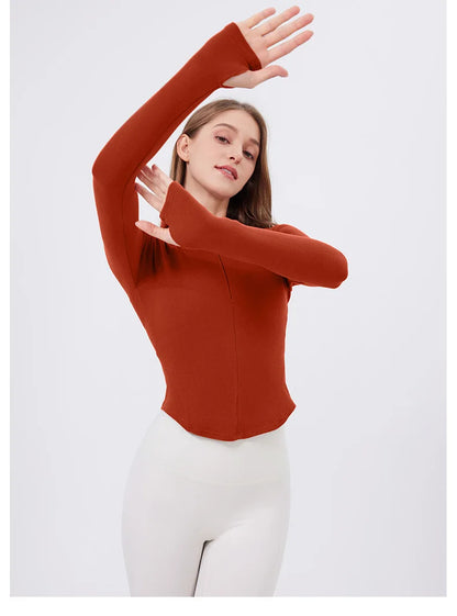 Workout Jacket - Fitness Apparel & Breathable Running Top