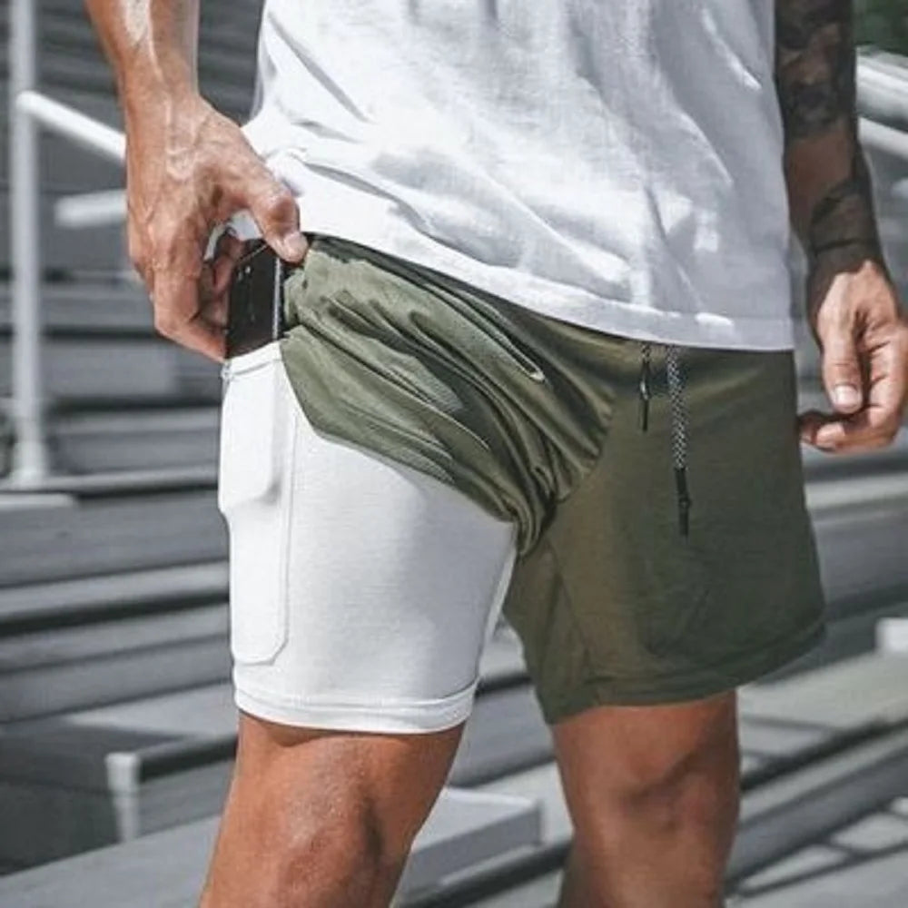 Sports Shorts - Quick Drying Outdoor Fitness Shorts