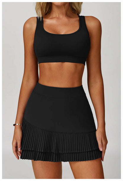 Workout Bra with Quick-Drying and High Impact Support