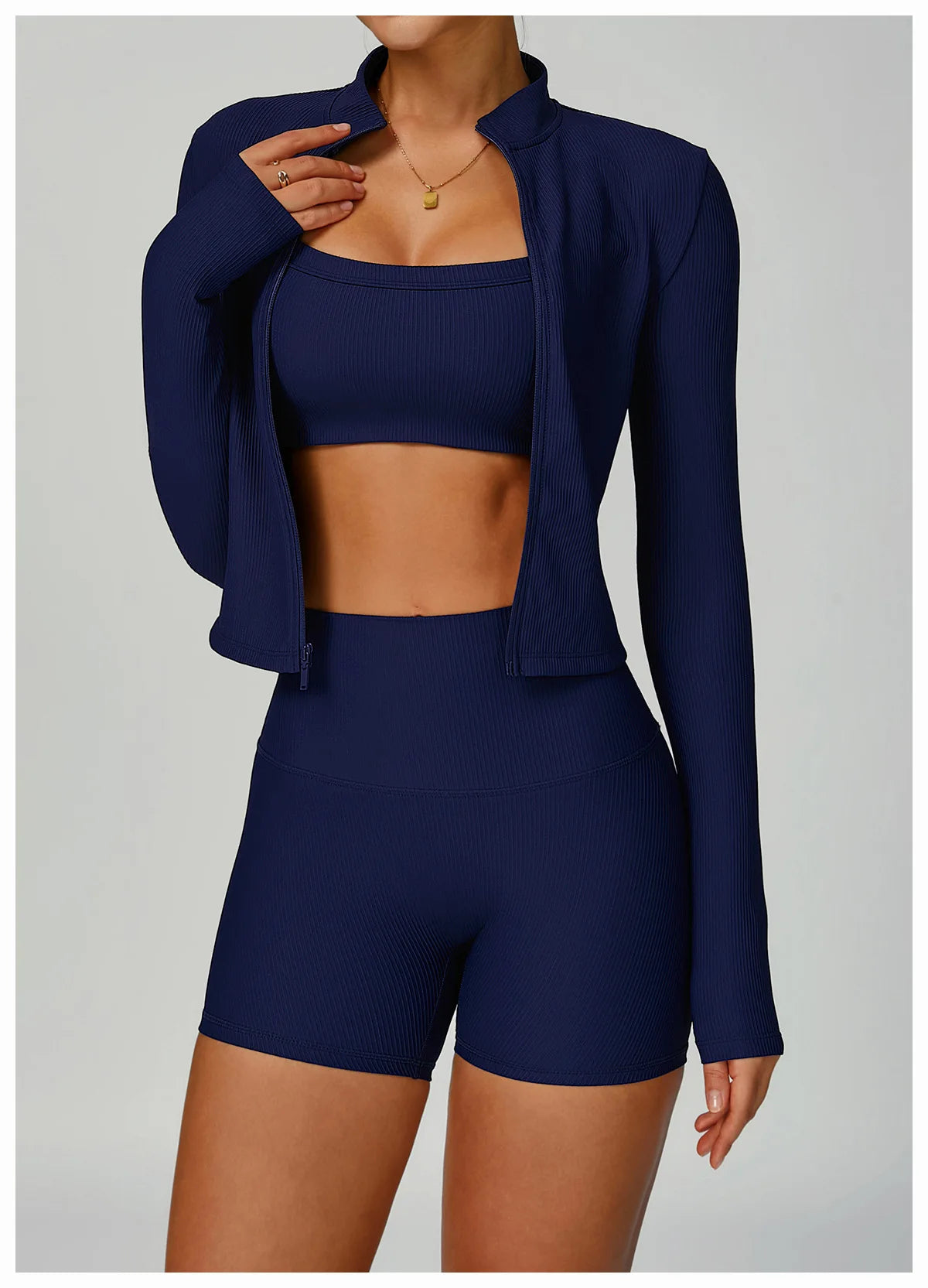 Yoga Jacket - Quick-Dry & Breathable Outdoor Workout Essential