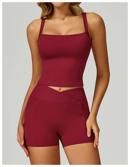 Sports Tank Top - Quick-Drying Fitness Vest & Breathable Workout Top