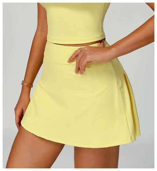 Tennis Skirt - Quick-Drying & Breathable Workout Skirt