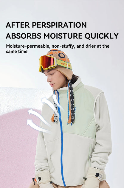 Fleece Vest - Versatile Outdoor & Hiking Mid Layer