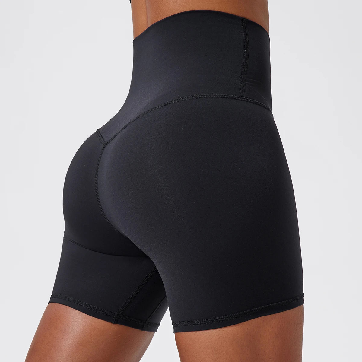 High Waist Yoga Shorts - Comfortable & Stylish Workout Gear