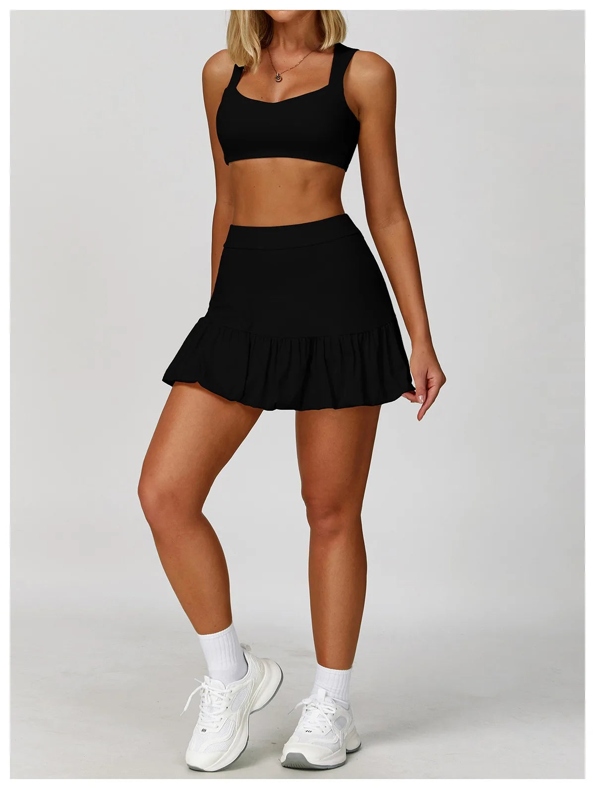 High Waisted Sports Skirt - Quick Dry & Breathable Performance
