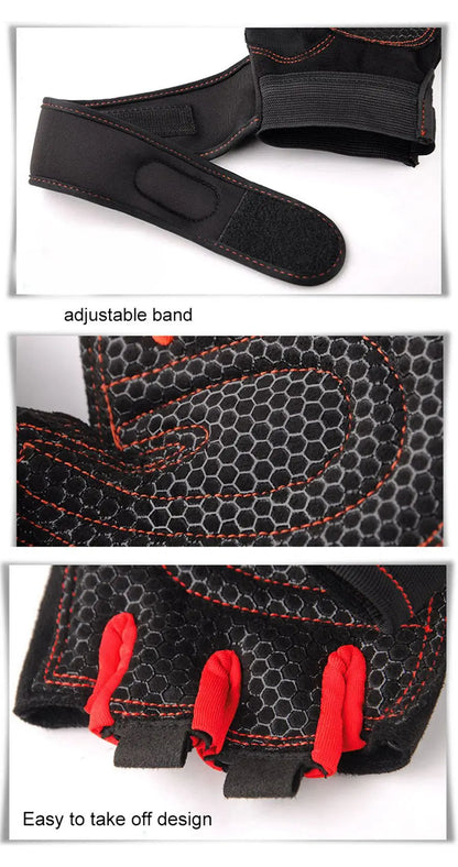 Weight Lifting Gloves With Wrist Wrap