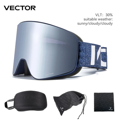 Ski Goggles - Anti-Fog UV400 Snowboard Eyewear