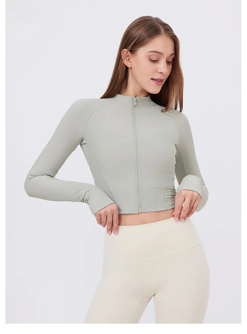 Workout Jacket - Quick-Dry & Breathable Performance Wear