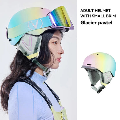 Ski Helmet with Removable Lining & CE Certified Safety