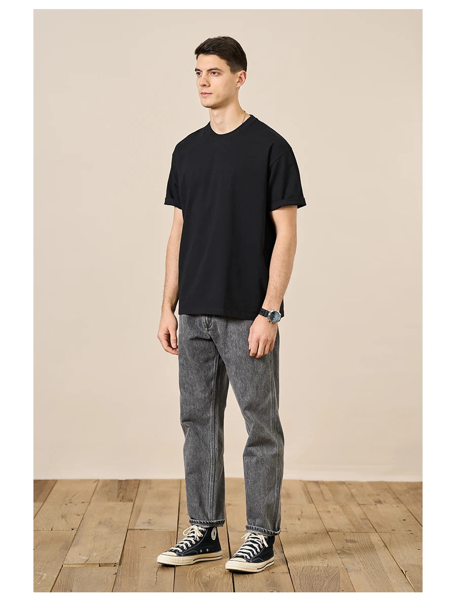 Cotton T-Shirt - Men's Casual & Oversized Tee