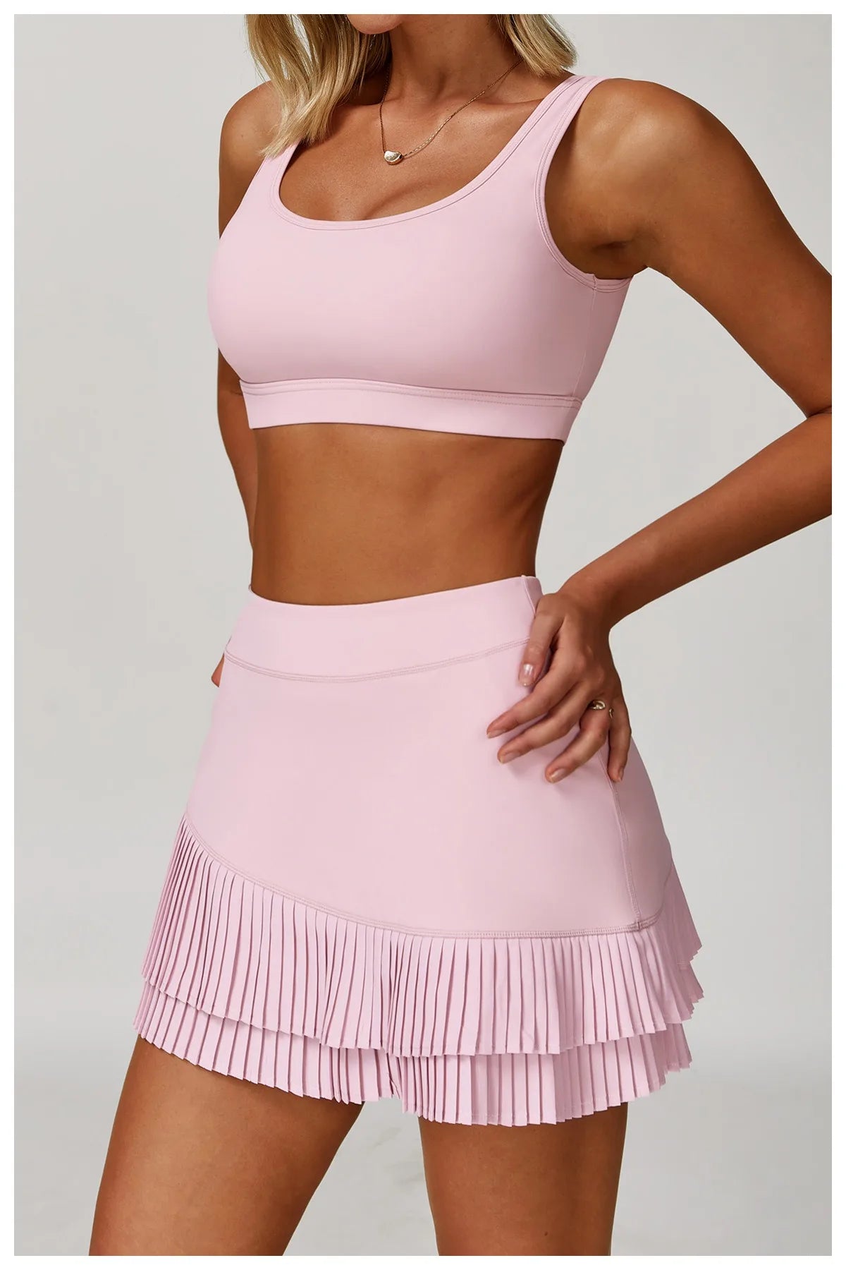 Workout Bra with Quick-Drying and High Impact Support