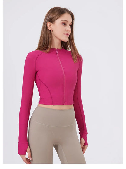 Workout Jacket - Quick-Dry & Breathable Performance Wear