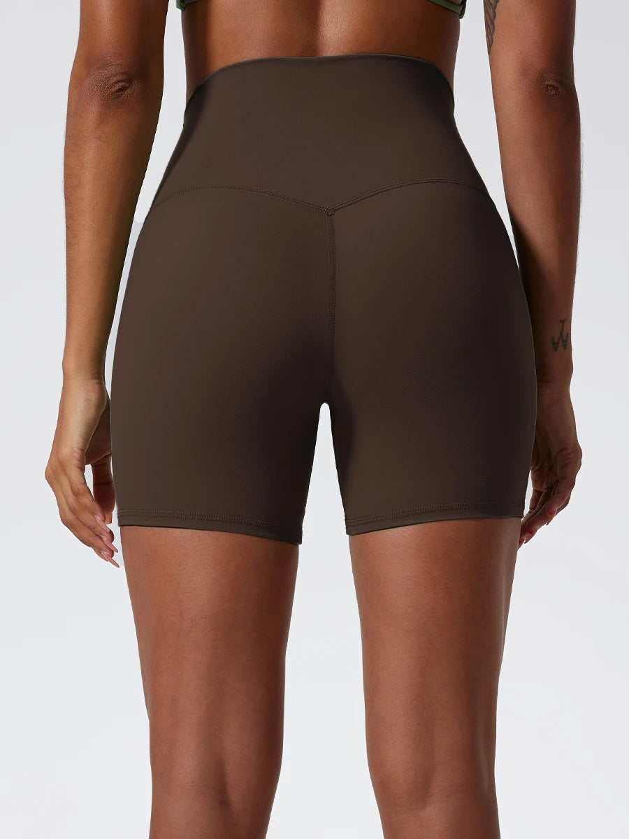 High Waist Yoga Shorts - Comfortable & Stylish Workout Gear