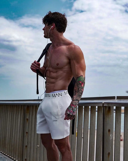 Sports Shorts - Quick Dry & Elastic Training Pants