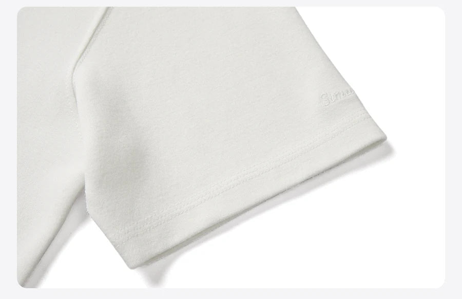 Thermal T-Shirt - Comfortable & Casual Brushed Cotton Tops