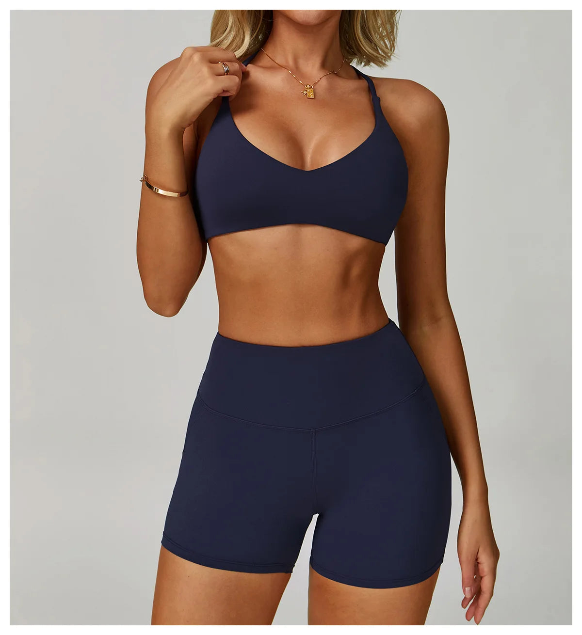 Breathable Sports Bra - Quick-Drying, Shockproof, Perfect for Fitness