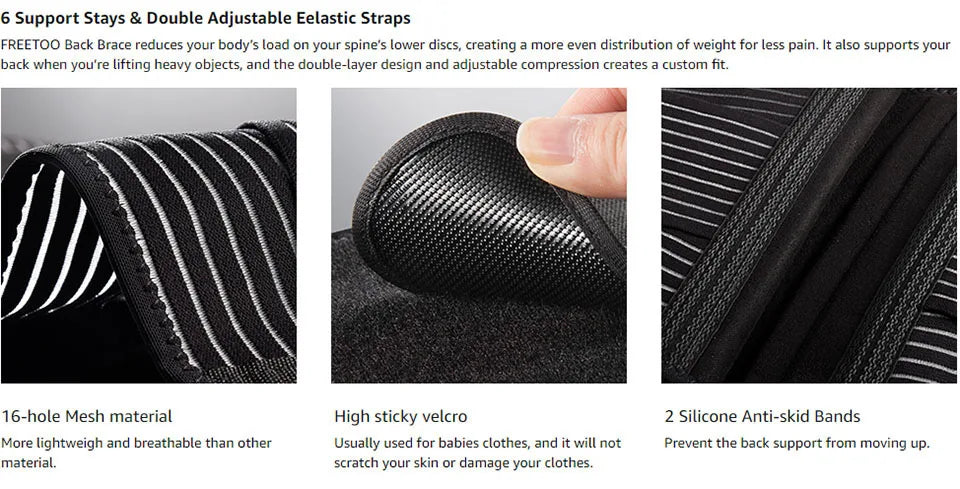 AOLIKES Lower Back Brace