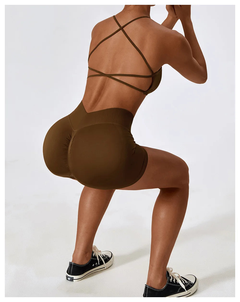 High Waist Yoga Shorts | Comfortable & Supportive Activewear