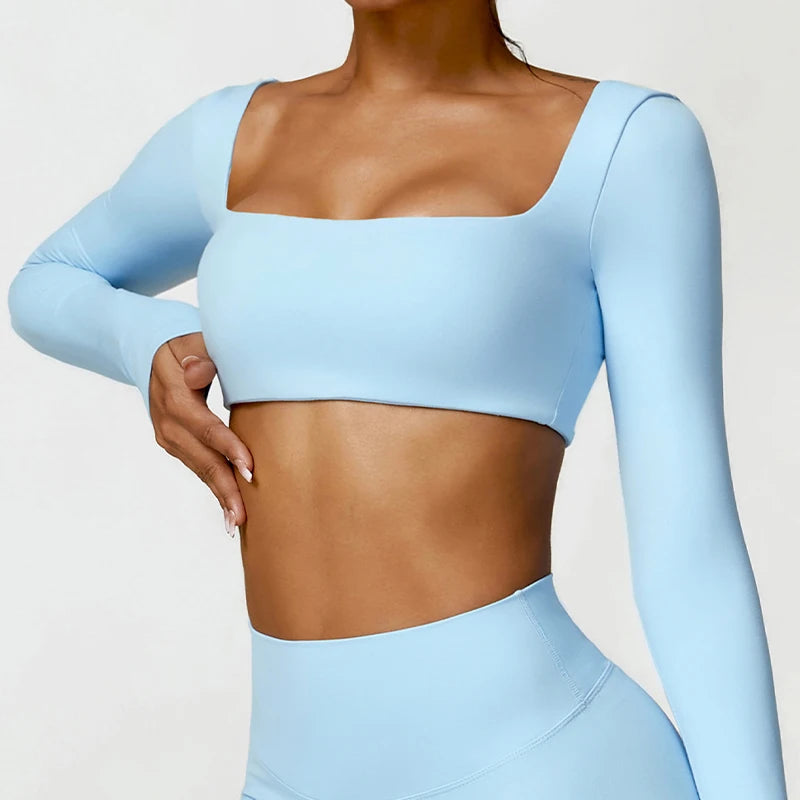 Gym Top - Quick Dry Sportswear & Fitness Crop Top
