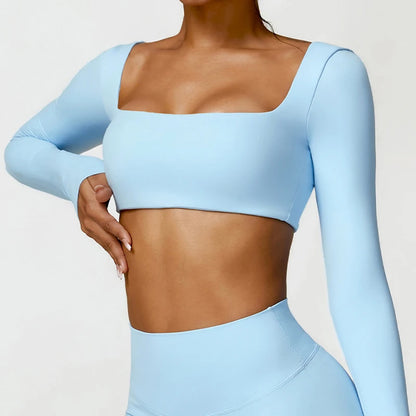 Gym Top - Quick Dry Sportswear & Fitness Crop Top
