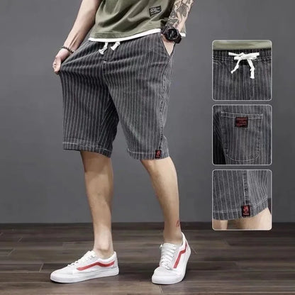 Men's Denim Shorts - Casual & Stretch Options Available