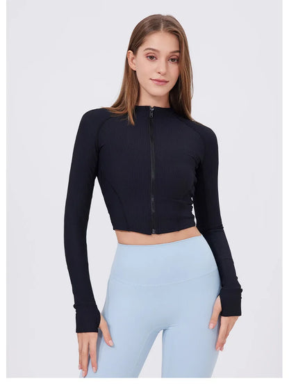 Workout Jacket - Quick-Dry & Breathable Performance Wear