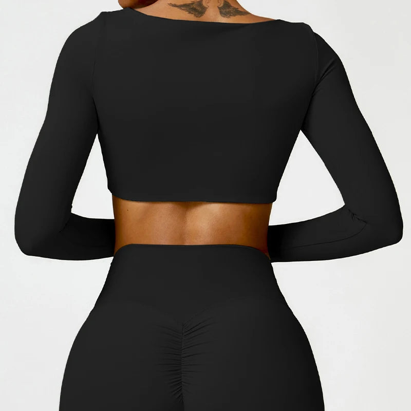 Gym Top - Quick Dry Sportswear & Fitness Crop Top