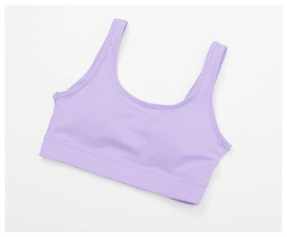 Workout Bra with Quick-Drying and High Impact Support