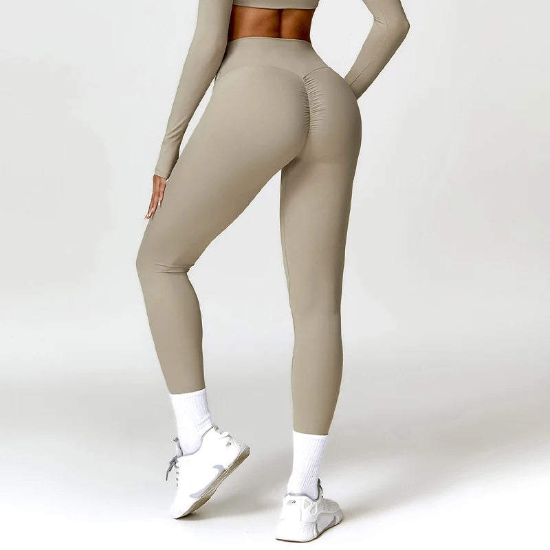 High Waist Gym Leggings - Comfortable & Breathable for Active Lifestyles