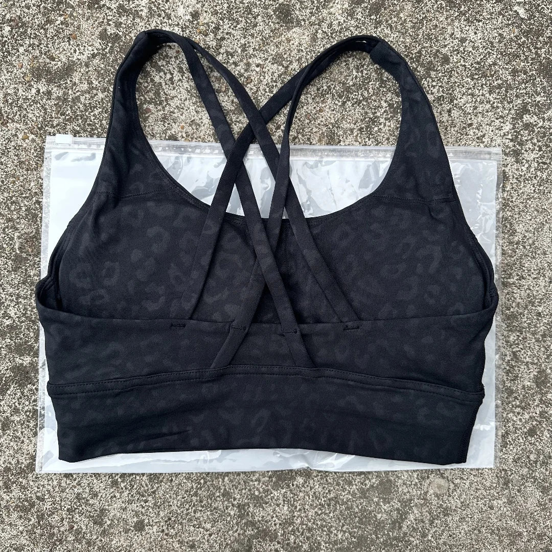 Cross Back Fitness Sports Bra - High Support