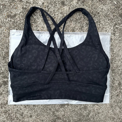 Cross Back Fitness Sports Bra - High Support